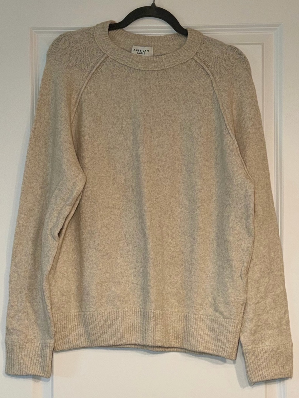 NWT American Eagle Outfitters Oatmeal Crewneck Sweater - Medium